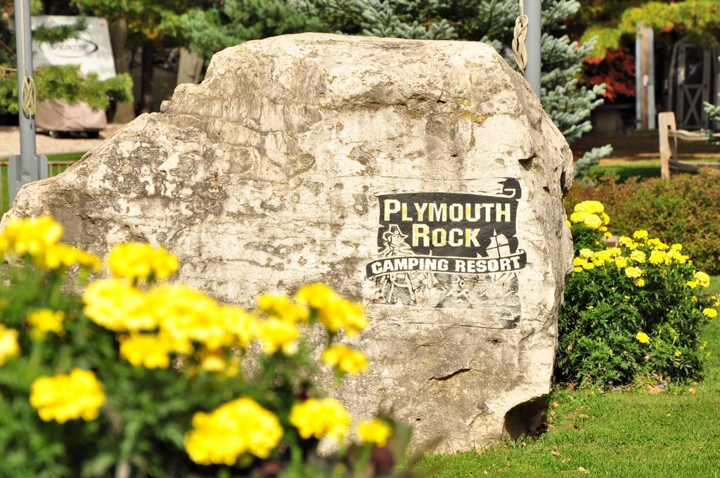 Plymouth Rock Camping Resort Rustic Cabin Elkhart Lake المظهر الخارجي الصورة